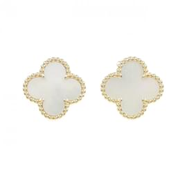Van Cleef & Arpels-Van Cleef & Arpels Vintage Alhambra Stud Earrings-Other