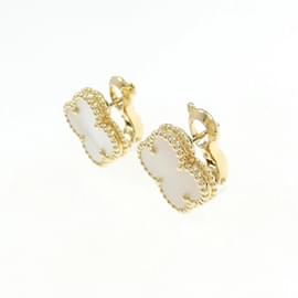 Van Cleef & Arpels-Van Cleef & Arpels Vintage Alhambra Stud Earrings-Other