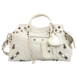 Balenciaga-city neo cagole-White