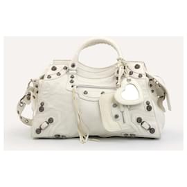 Balenciaga-city neo cagole-White