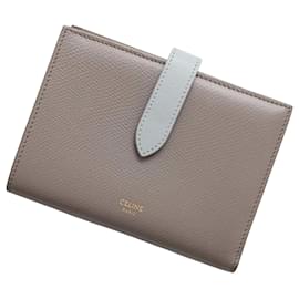 Céline-Céline Medium strap wallet-Brown