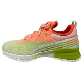 Louis Vuitton-Louis Vuitton V.N.R Line 6 LV Sneakers-White,Orange