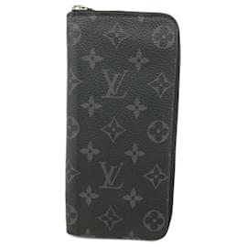 Louis Vuitton-Louis Vuitton Zippy Wallet Vertical-Black