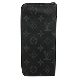 Louis Vuitton-Louis Vuitton Zippy Wallet Vertical-Black