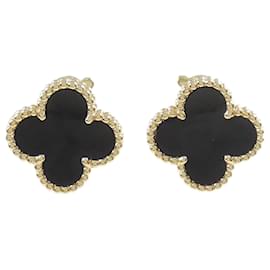 Van Cleef & Arpels-Van Cleef & Arpels Vintage Alhambra Stud Earrings-Other