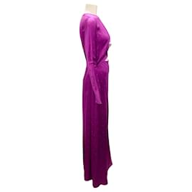 Autre Marque-Johanna Ortiz Intense Magenta Leona Valiente Maxi Dress-Purple