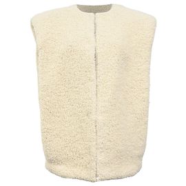 Chaleco Gwendalia Isabel Marant en lana crema Blanco Crudo