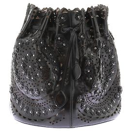 Alaïa Sacs à main ALAIA T. Cuir Noir