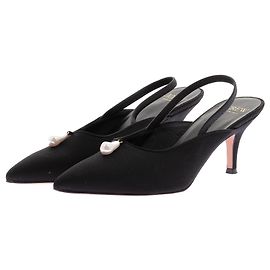 J.CREW Tacchi T.US 7 Tessuto Nero