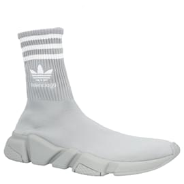 Balenciaga-Balenciaga Grey Speed Lt Sneakers-Grey