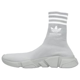 Balenciaga-Balenciaga Grey Speed Lt Sneakers-Grey