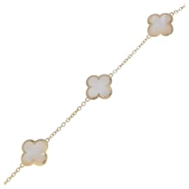 Van Cleef & Arpels-Van Cleef & Arpels Mother of Pearl Charm Bracelet-Other