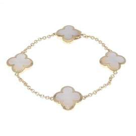 Van Cleef & Arpels-Van Cleef & Arpels Mother of Pearl Charm Bracelet-Other