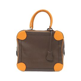 Hermès Sac à main Hermes Omnibus PM Orange Chocolat