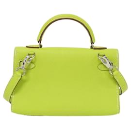 Hermès-Hermes Kelly Tiny Handbag in Kiwi-Other
