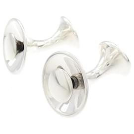 Hermès-Hermes 925 Silver Cufflinks-Other