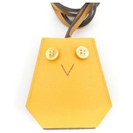 Hermès-Hermes Eveton Crochet Clochette-Other,Yellow
