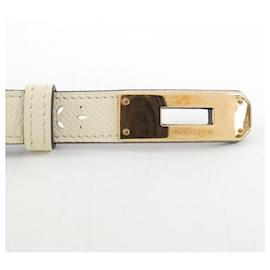 Hermès-Hermes HERMES Belt-Beige