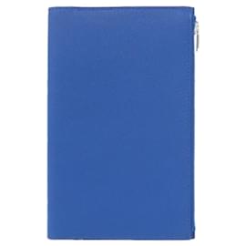 Hermès-Hermes EA Zip PM 074737CK Notebook Cover-Blue