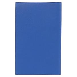 Hermès-Hermes EA Zip PM 074737CK Notebook Cover-Blue