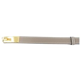 Hermès-Hermes Khaki Standard Belt-Khaki