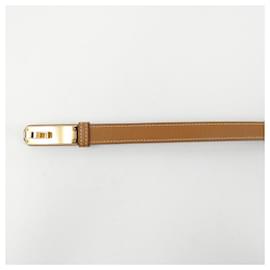 Hermès-Hermes Standard Brown Belt-Brown