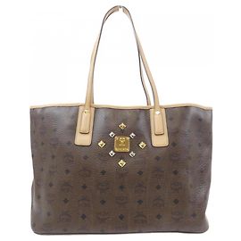 Bolso MCM marrón Castaño