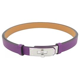Hermès-Hermes HERMES Belt-Purple