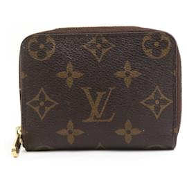 Louis Vuitton-Louis Vuitton Monogram Zippy Coin Purse-Brown