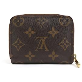 Louis Vuitton-Louis Vuitton Monogram Zippy Coin Purse-Brown