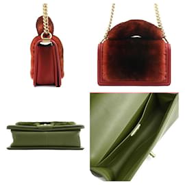 Chanel-Chanel Boy Handbag in Brown and Red-Brown,Red