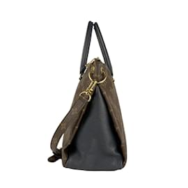 Louis Vuitton-Louis Vuitton Monogram Pallas Handbag-Brown,Navy blue