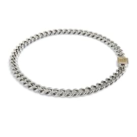 Fendi-Fendi Men's Necklace in Gold and Silver-Silvery,Golden