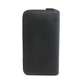 Prada-Prada Black Leather Long Wallet-Black