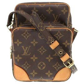 Sac à épaule Monogram Amazon de Louis Vuitton Marron