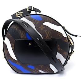 Louis Vuitton-NEW LOUIS VUITTON HAND BAG HAT BOX M45095 SHOULDER BAG-Brown