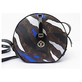 Louis Vuitton-NEW LOUIS VUITTON HAND BAG HAT BOX M45095 SHOULDER BAG-Brown
