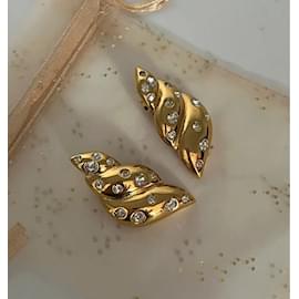 Yves Saint Laurent-Earrings-Golden