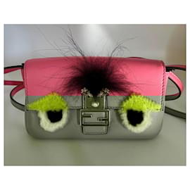 Fendi-Micro baguette monster-Rose