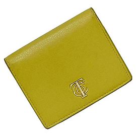 Tiffany & Co Billetera tríptico Tiffany en verde lima Otro