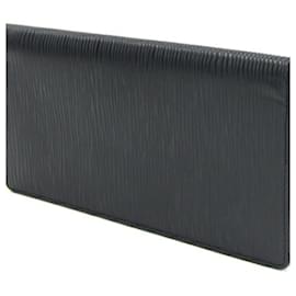 Louis Vuitton-Louis Vuitton Epi Long Bill Wallet-Black