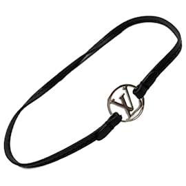 Louis Vuitton-Louis Vuitton Men's Charm Bracelet-Black,Silvery