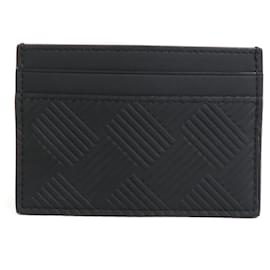 Bottega Veneta-Bottega Veneta Black Leather Card Case-Black