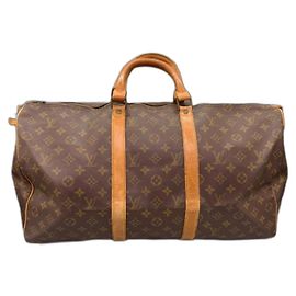 Louis Vuitton Sac Boston Keepall 50 Monogram Marron