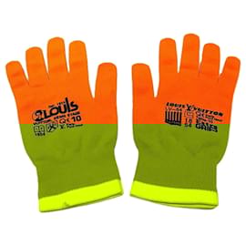 Louis Vuitton-Louis Vuitton Gon RGB Gloves-Orange,Yellow