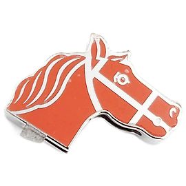 Hermès Hermes Gadlige Twilly Ring Silvery Orange