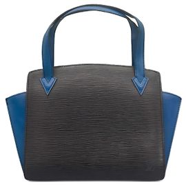 Borsa a mano Louis Vuitton Varenne in pelle marrone Marrone