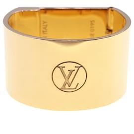 Louis Vuitton-Louis Vuitton Gold Scarf Ring-Golden