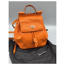 Dolce & Gabbana-Backpacks-Orange