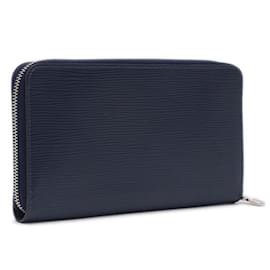 Louis Vuitton-Louis Vuitton Epi Zippy Organizer NM Long Wallet-Navy blue